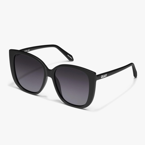 Quay Australia Black Oversized Square Sunglasses - Picture 4 of 4